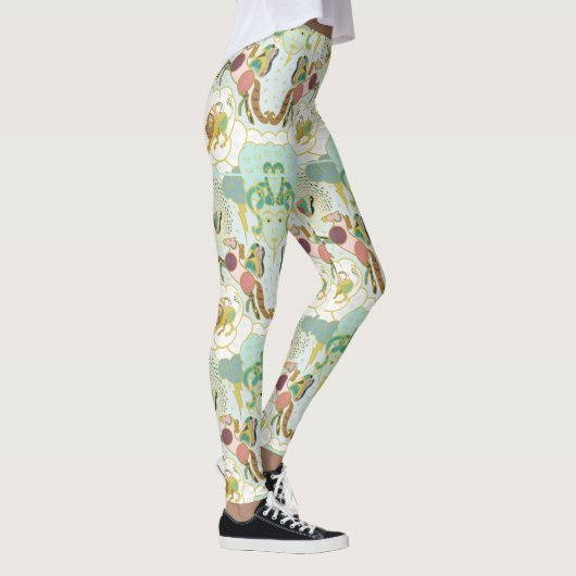 Pegasus Mythomorphosis With Medusa and Chimera Leggings (Rechts)
