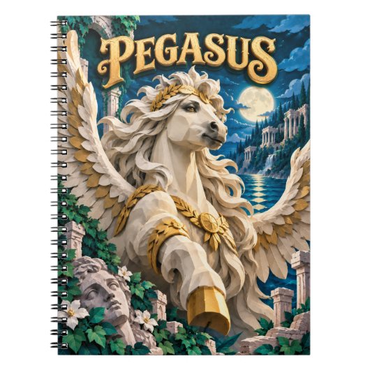 Pegasus, Paper Cut Monster Notizblock (Vorderseite)