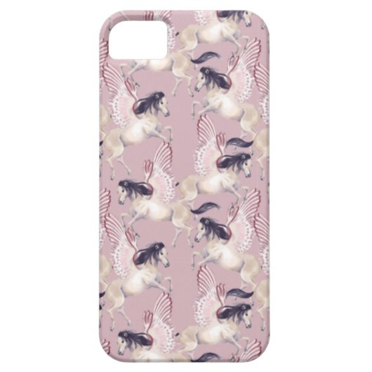 Pegasus pastel Case-Mate iPhone hülle (Rückseite)