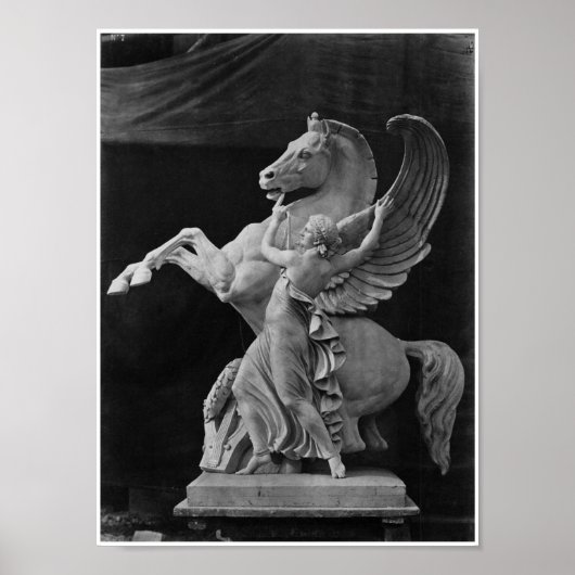 Pegasus - Pégase - Louis-Emile Durandelle Poster (Vorne)