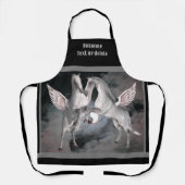 Pegasus Pferde Full Moon Sky Personalisiert Schürze (Vorderseite)