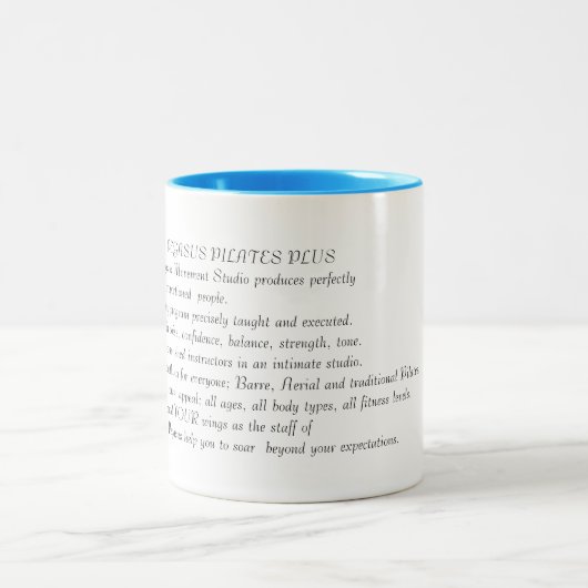 Pegasus Pilates plus Tasse (Mittel)