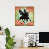Pegasus - Plakat (Heimbüro)