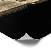 Pegasus Pont Alexandre statue skulptur Paris Pont Poster (Ecke)