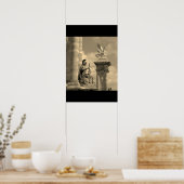 Pegasus Pont Alexandre statue skulptur Paris Pont Poster (Küche)