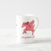 Pegasus Posse China Tasse (Vorderseite Rechts)