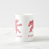 Pegasus Posse China Tasse (Vorderseite)