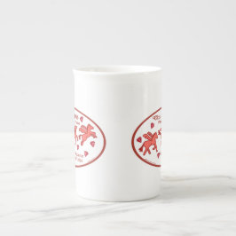 Pegasus Posse Ruby Reunion Bone China  Porzellantasse