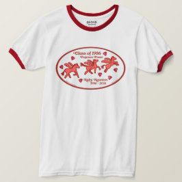 Pegasus Posse Ruby Reunion Ringer T-Shirt