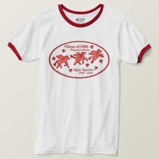 Pegasus Posse Ruby Reunion Ringer T-Shirt