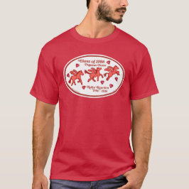 Pegasus Posse Ruby Reunion T-Shirt (Kardinalrot)
