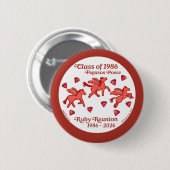 Pegasus Posse Ruby Treffen Button (Vorne & Hinten)