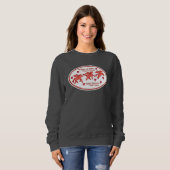 Pegasus Posse Ruby Treffen Sweatshirt (Vorne ganz)