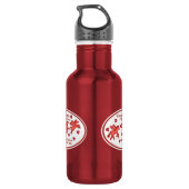 Pegasus Posse Ruby Wiedervereinigung Edelstahlflasche (Rückseite)