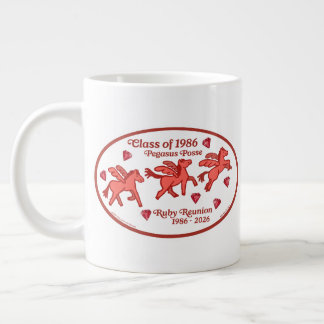 Pegasus Posse Ruby Wiedervereinigung Jumbo-Tasse