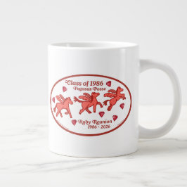 Pegasus Posse Ruby Wiedervereinigung Jumbo-Tasse