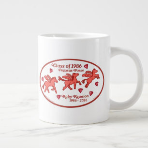 Pegasus Posse Ruby Wiedervereinigung Jumbo-Tasse