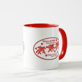 Pegasus Posse Ruby Wiedervereinigung Tasse (VorderseiteRechts)