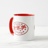 Pegasus Posse Ruby Wiedervereinigung Tasse (Vorderseite Links)