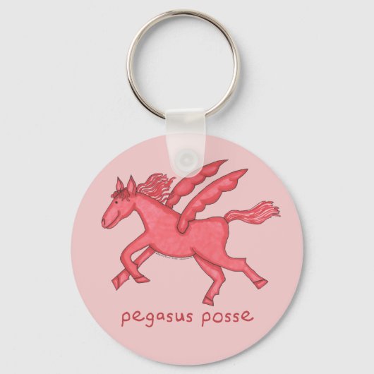 Pegasus Posse Schlüsselanhänger (Vorderseite)