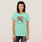 Pegasus Posse Women's Ringer T-Shirt (Vorne ganz)