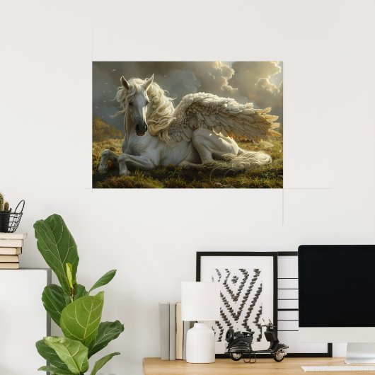 Pegasus Poster (Heimbüro)