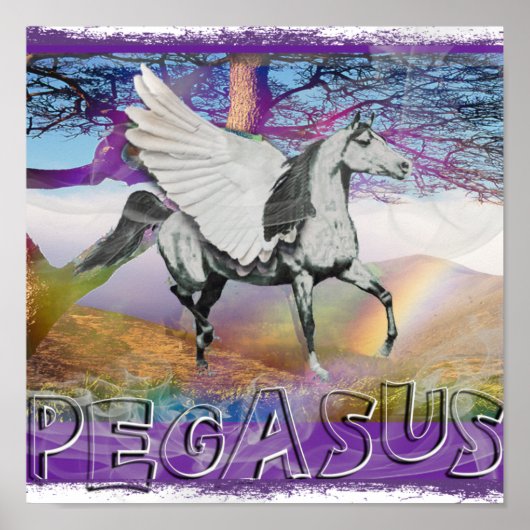 PEGASUS POSTER - GEWINNER PFERD DER WAREN (Vorne)