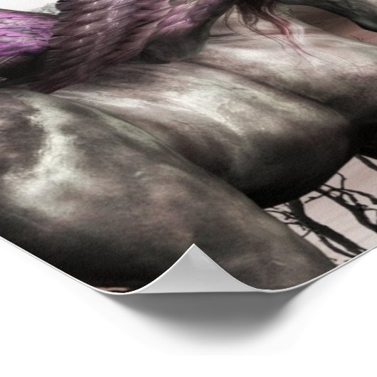 Pegasus-Poster Poster (Ecke)