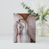 Pegasus Postkarte (Stehend Vorderseite)