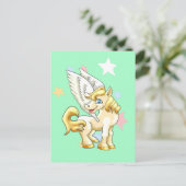 Pegasus Postkarte (Stehend Vorderseite)