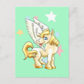 Pegasus Postkarte (Vorderseite)