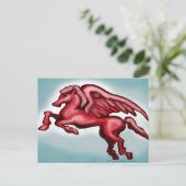 Pegasus Postkarte (Stehend Vorderseite)