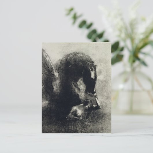 Pegasus Postkarte (Stehend Vorderseite)