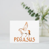 Pegasus Postkarte (Stehend Vorderseite)