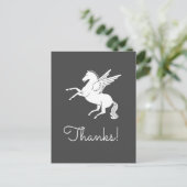 Pegasus Postkarte (Stehend Vorderseite)