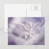 Pegasus Postkarte (Vorne/Hinten)