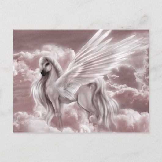 Pegasus Postkarte (Vorderseite)