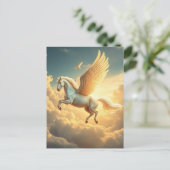 Pegasus Postkarte (Stehend Vorderseite)