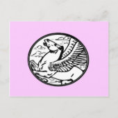 Pegasus Postkarte (Vorderseite)
