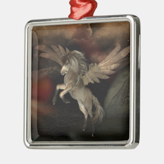Pegasus-Prämien-Verzierung Ornament Aus Metall (Links)
