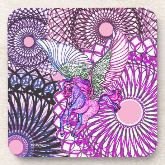 Pegasus Purity Getränkeuntersetzer (Vorderseite)