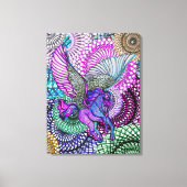 Pegasus Purity Leinwanddruck (Vorderseite)