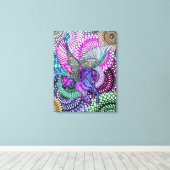 Pegasus Purity Leinwanddruck (Insitu (Holzboden))