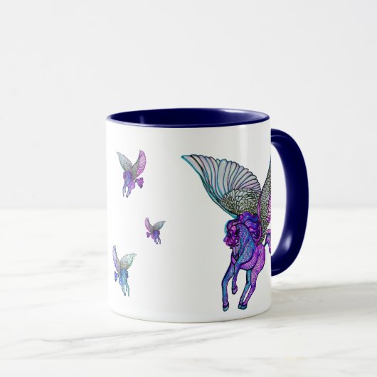 Pegasus Purity Tasse (VorderseiteRechts)