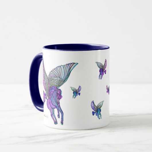 Pegasus Purity Tasse (Vorderseite Links)