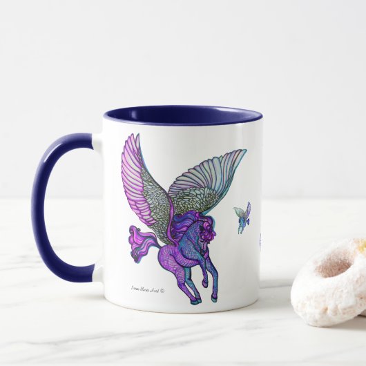 Pegasus Purity Tasse (Mit Donut)