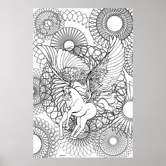 Pegasus Reinheit Poster (Vorne)