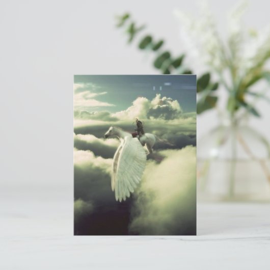 Pegasus Rider - CDO Postkarte (Stehend Vorderseite)