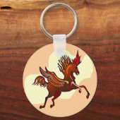 Pegasus Schlüsselring Schlüsselanhänger (Vorderseite)