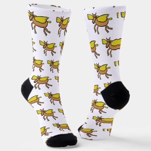 Pegasus Socken (Gewinkelt)